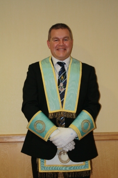 VWBro Johnny Woods as Provincial Grand Secretary