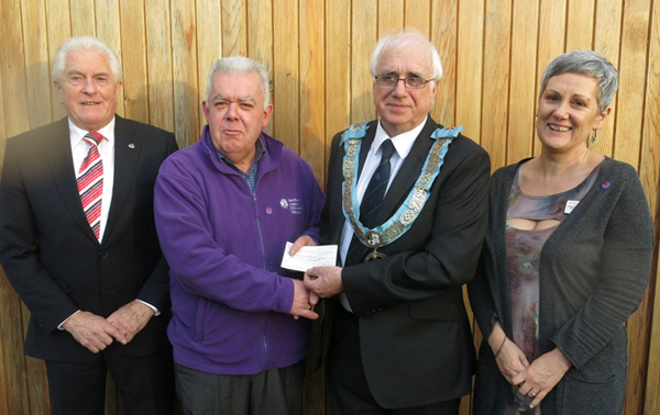 Presentation of Cheque to Horizon West, Children's Hospice